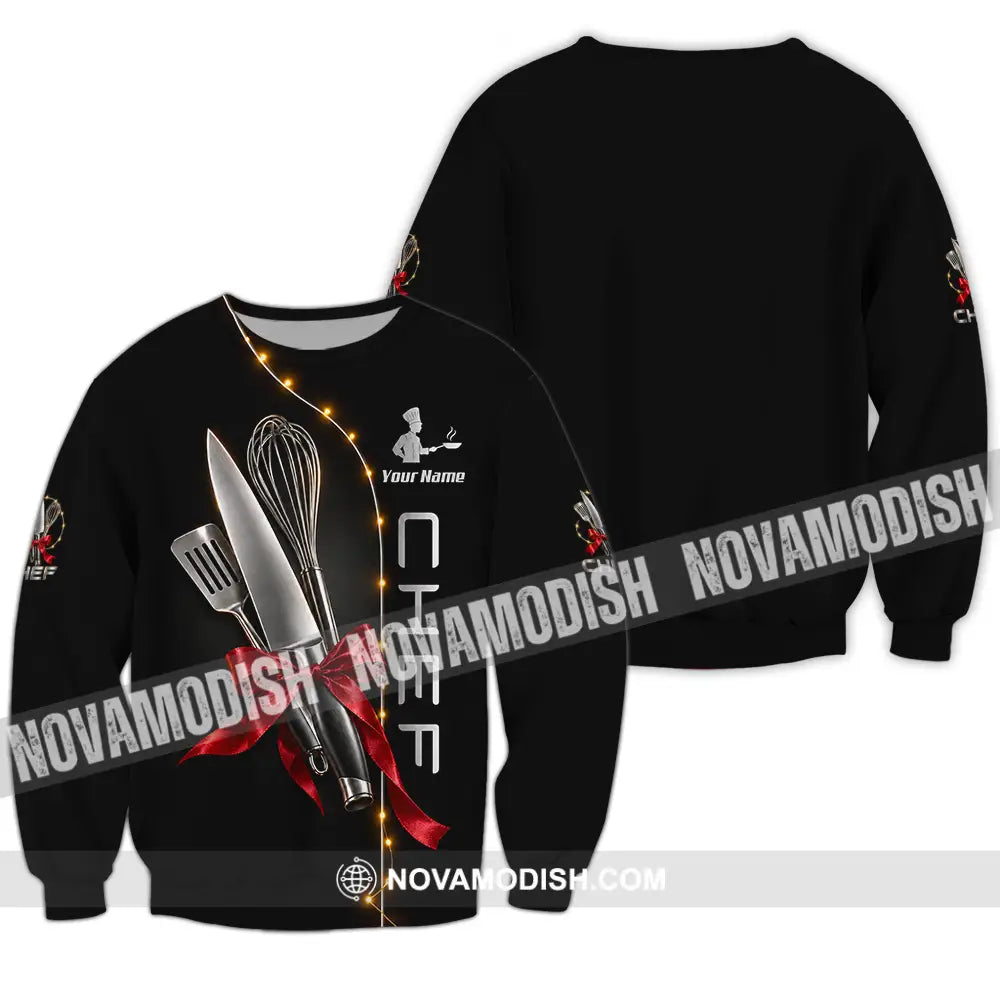 Unisex Shirt - Custom Chef Shirt - Long Sleeve / S - T-shirt
