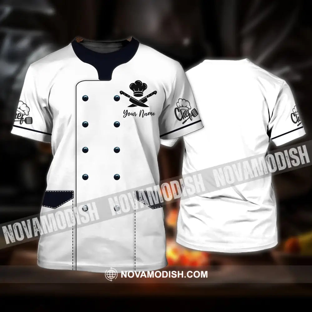 Unisex Shirt - Custom Chef Name T-Shirt Kitchen Shirt T-shirt