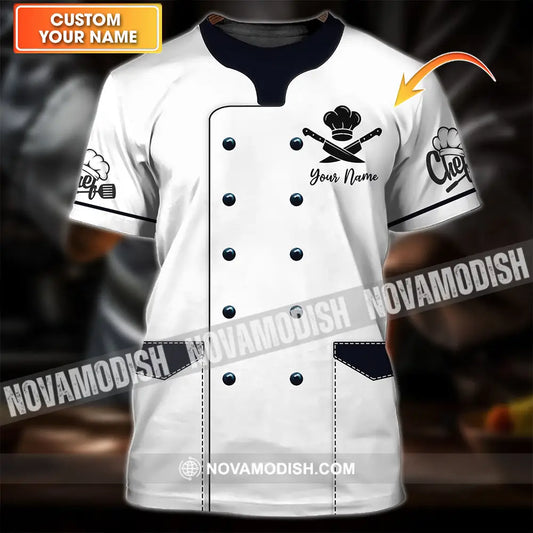 Unisex Shirt - Custom Chef Name T-Shirt Kitchen Shirt T-shirt
