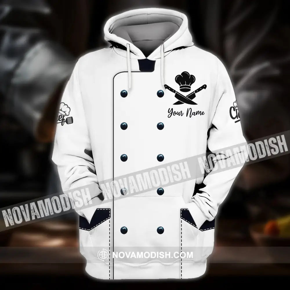 Unisex Shirt - Custom Chef Name T-Shirt Kitchen Shirt Hoodie / S T-shirt