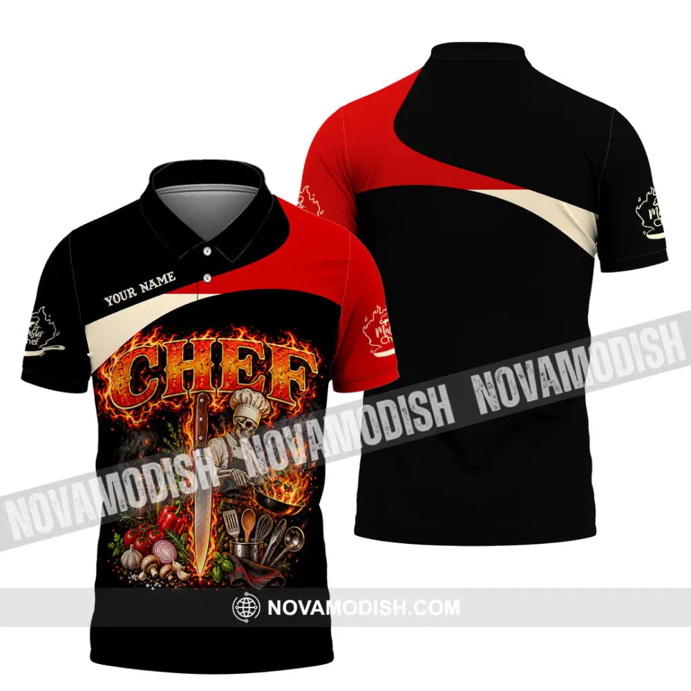 Unisex Shirt - Custom Chef Shirt - Polo Shirt / S - T-shirt