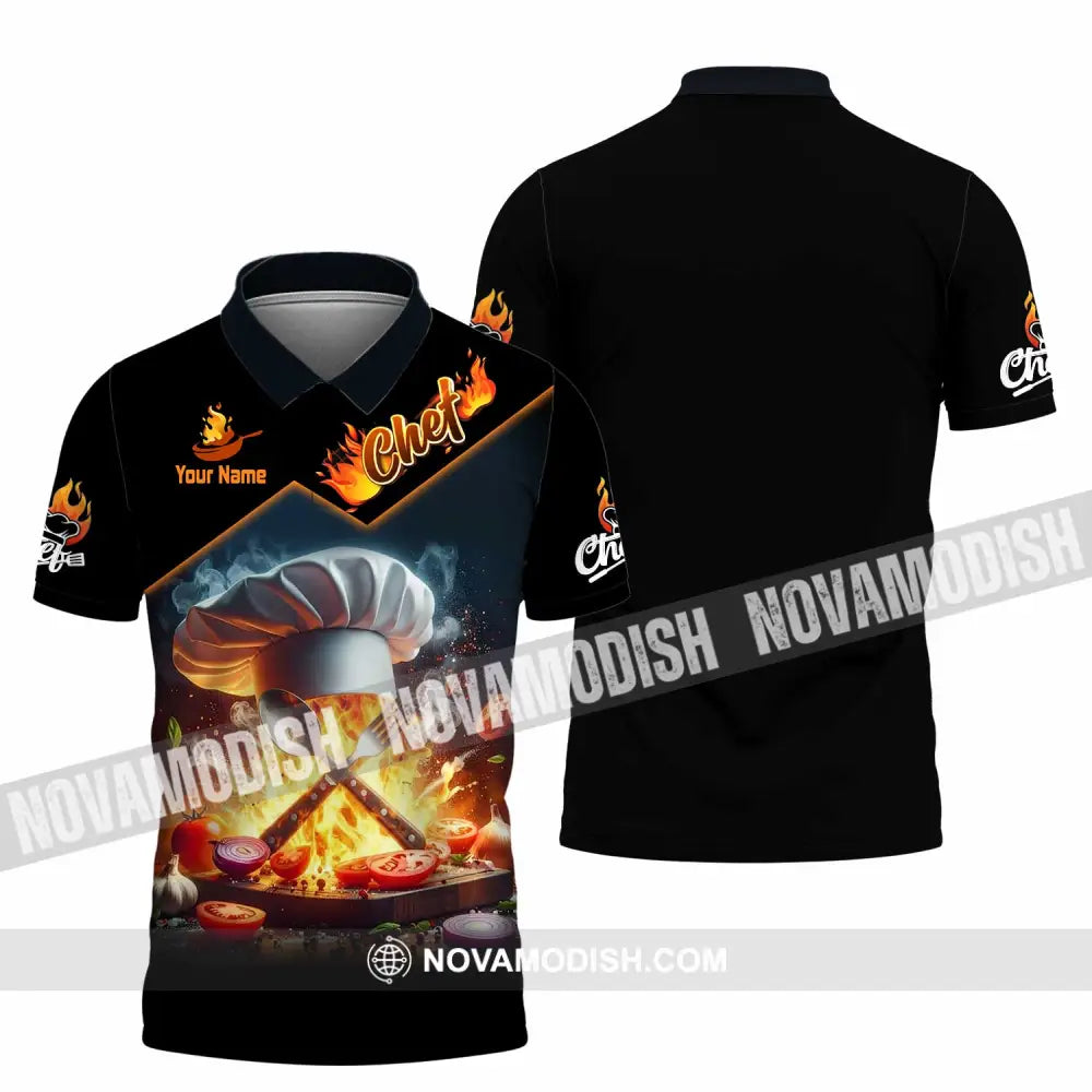Unisex Shirt - Custom Chef Shirt - Polo Shirt / S - T-shirt