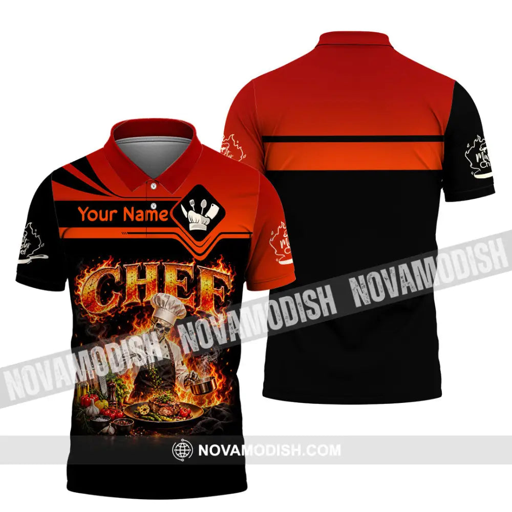 Unisex Shirt - Custom Chef Shirt - Polo Shirt / S - T-shirt