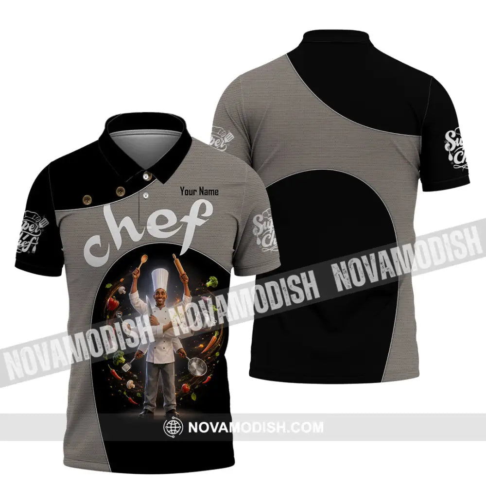 Unisex Shirt - Custom Chef Shirt - Polo Shirt / S - T-shirt