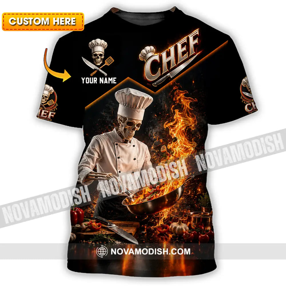 Unisex Shirt - Custom Chef Shirt - T-shirt