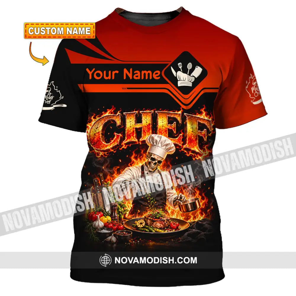 Unisex Shirt - Custom Chef Shirt - T-shirt