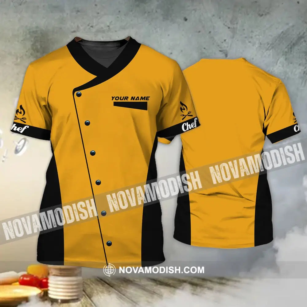 Unisex Shirt - Custom Chef T-Shirt Chef Name Shirt T-shirt