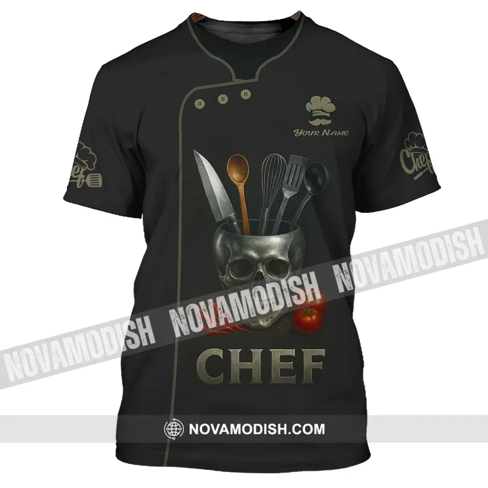 Unisex Shirt - Custom Chef Shirt T-Shirt / S T-shirt