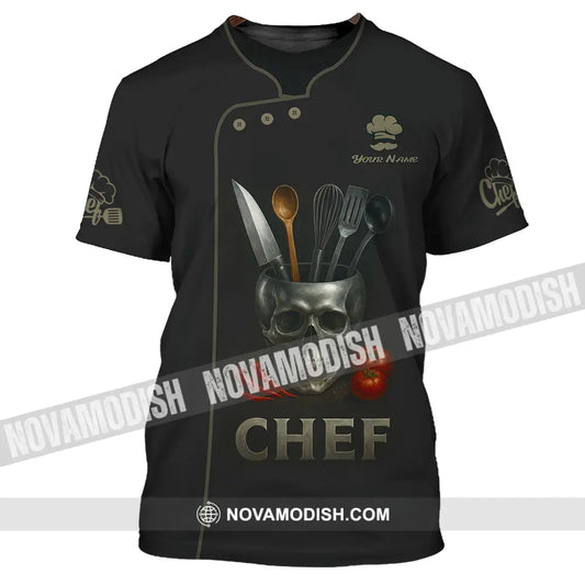 Unisex Shirt - Custom Chef Shirt T-Shirt / S T-shirt