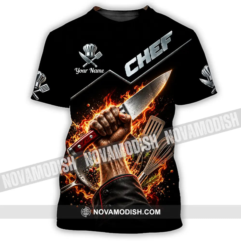 Unisex Shirt - Custom Chef Shirt - T-Shirt / S - T-shirt