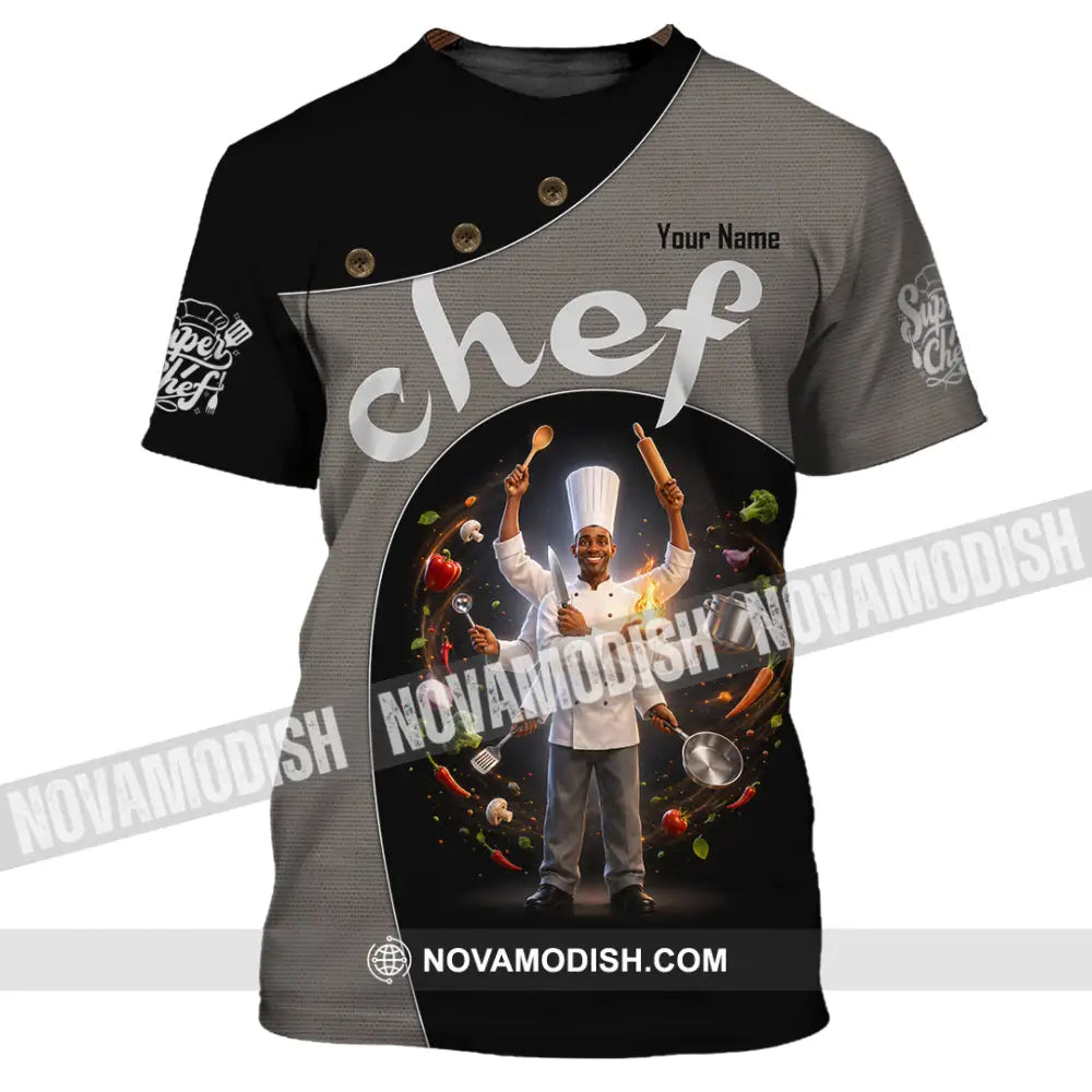 Unisex Shirt - Custom Chef Shirt - T-Shirt / S - T-shirt