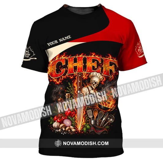 Unisex Shirt - Custom Chef Shirt - T-Shirt / S - T-shirt