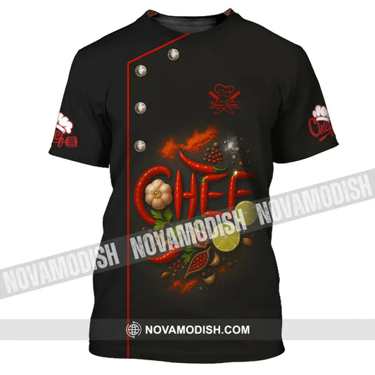 Unisex Shirt - Custom Chef Shirt T-Shirt / S T-shirt