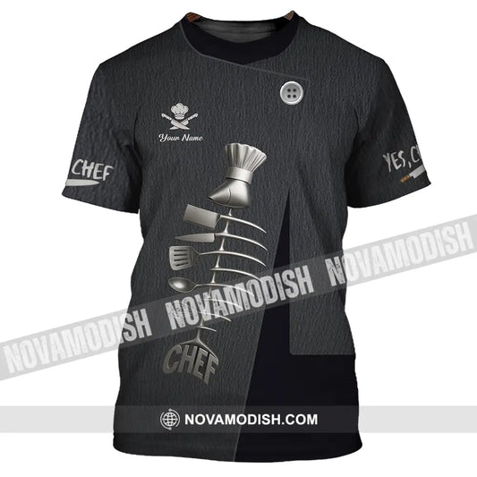 Unisex Shirt - Custom Chef Shirt T-Shirt / S T-shirt