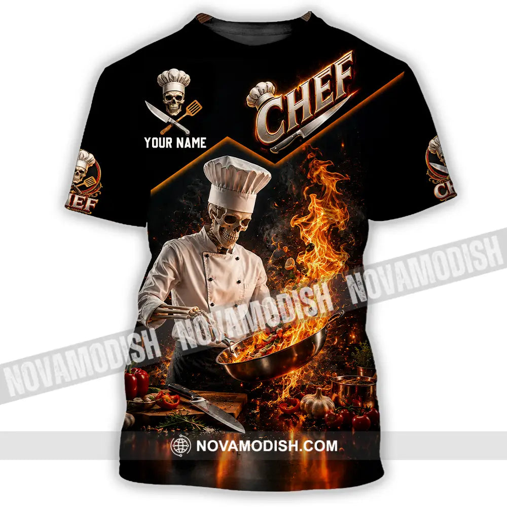 Unisex Shirt - Custom Chef Shirt - T-Shirt / S - T-shirt