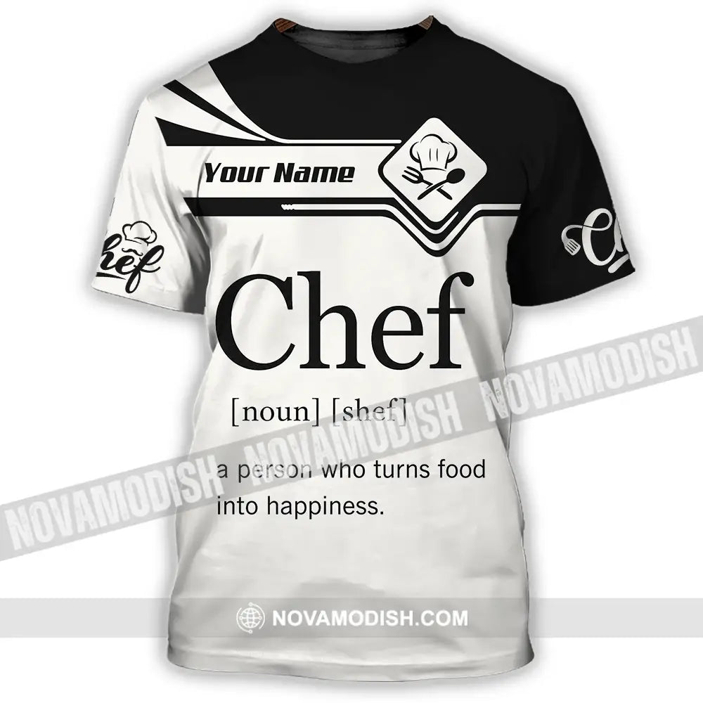 Unisex Shirt - Custom Chef Shirt - T-Shirt / S - T-shirt