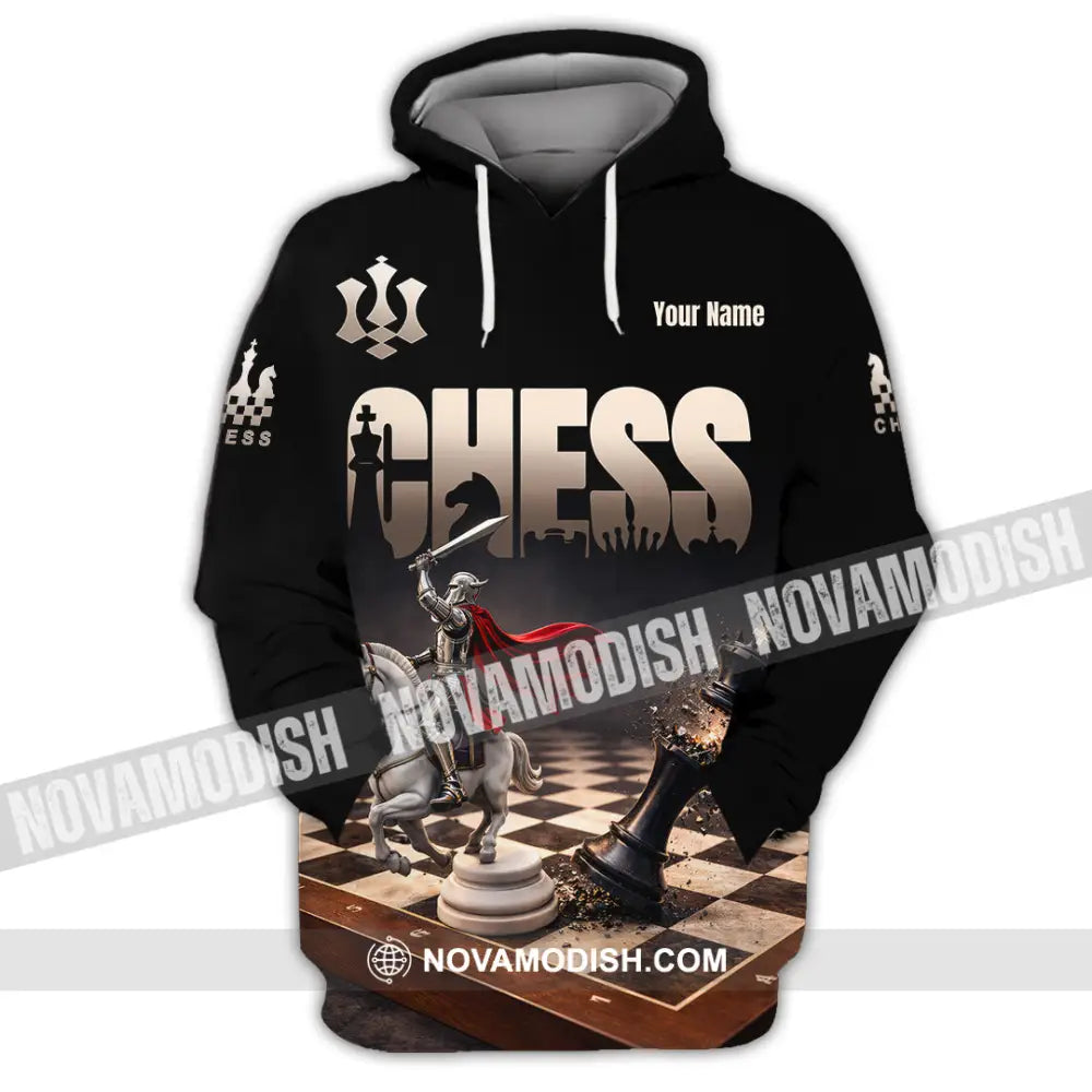 Unisex Shirt - Custom Chess 3D Shirt Hoodie / S T-shirt