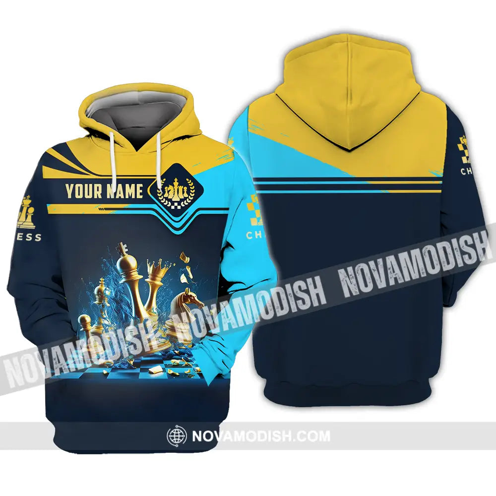 Unisex Shirt - Custom Chess 3D Shirt Hoodie / S T-shirt