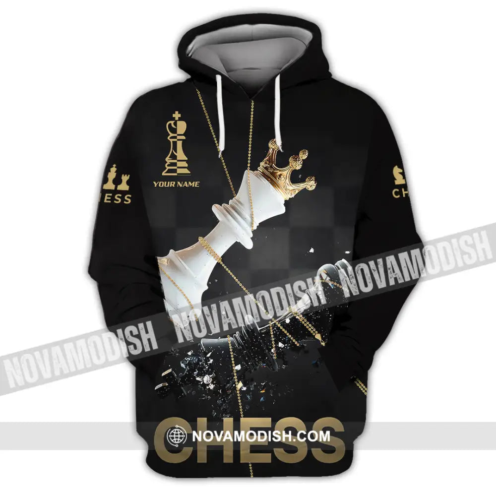 Unisex Shirt - Custom Chess 3D Shirt - Hoodie / S - T-shirt
