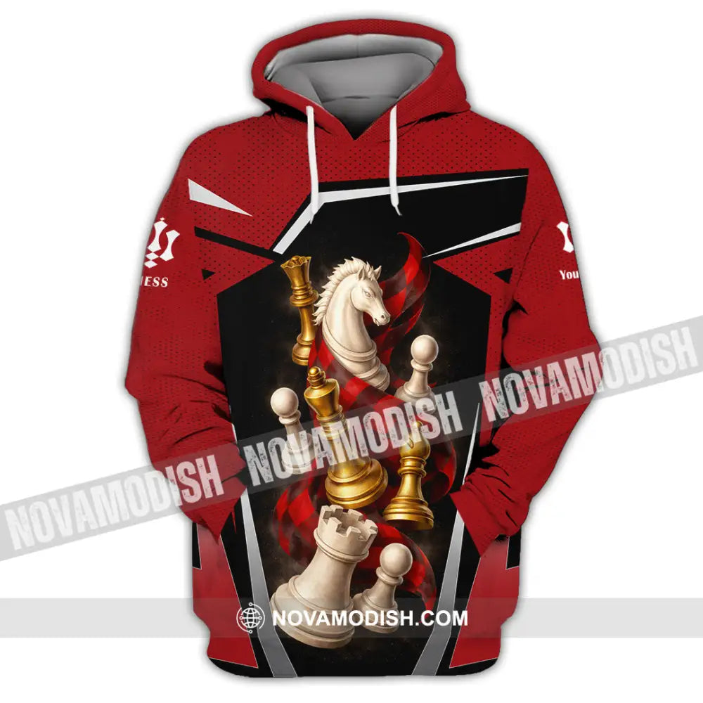 Unisex Shirt - Custom Chess 3D Shirt Hoodie / S T-shirt