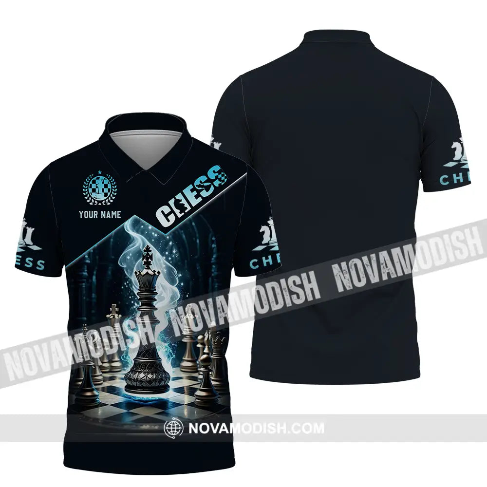 Unisex Shirt - Custom Chess 3D Shirt Polo Shirt / S T-shirt
