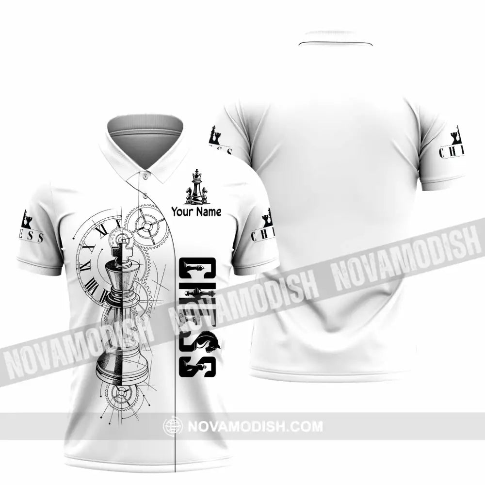 Unisex Shirt - Custom Chess 3D Shirt Polo Shirt / S T-shirt