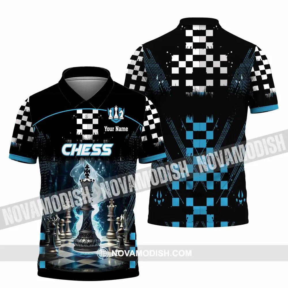 Unisex Shirt - Custom Chess 3D Shirt Polo Shirt / S T-shirt