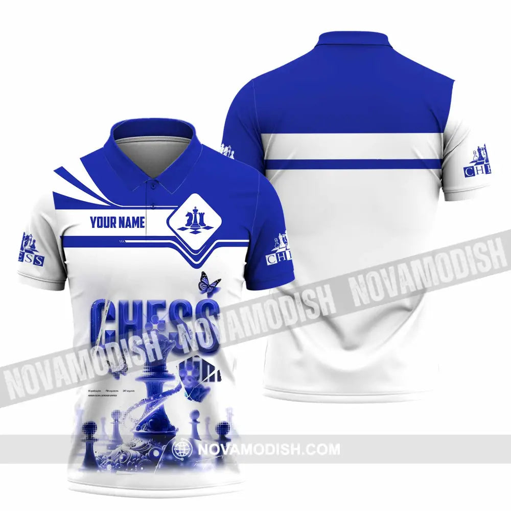 Unisex Shirt - Custom Chess 3D Shirt Polo Shirt / S T-shirt