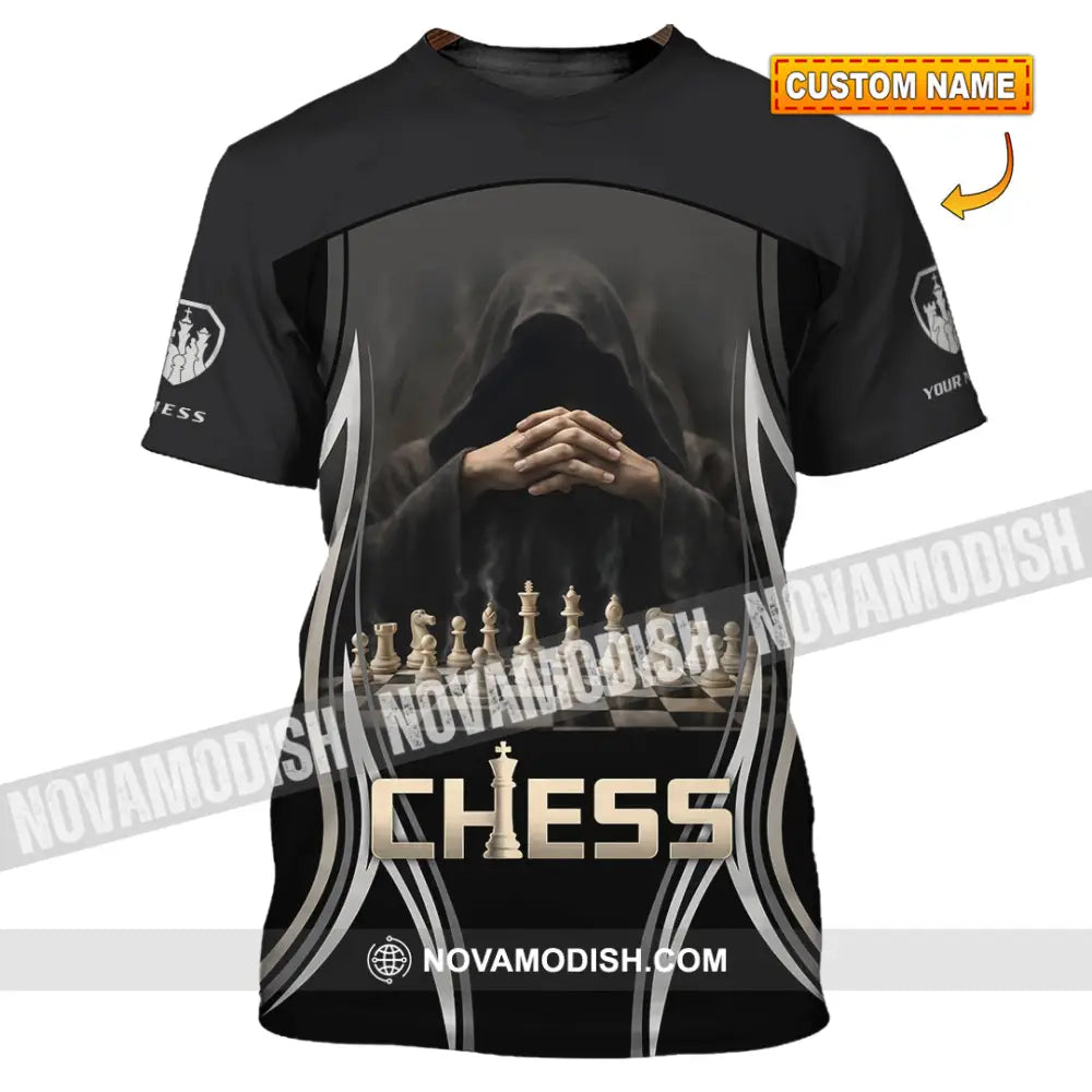 Unisex Shirt - Custom Chess 3D Shirt - T-shirt