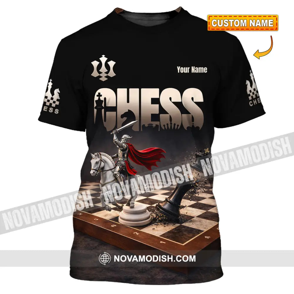 Unisex Shirt - Custom Chess 3D Shirt T-shirt