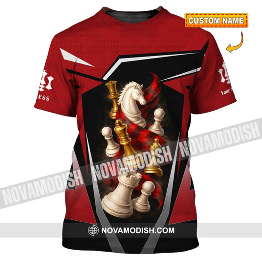 Unisex Shirt - Custom Chess 3D Shirt T-shirt