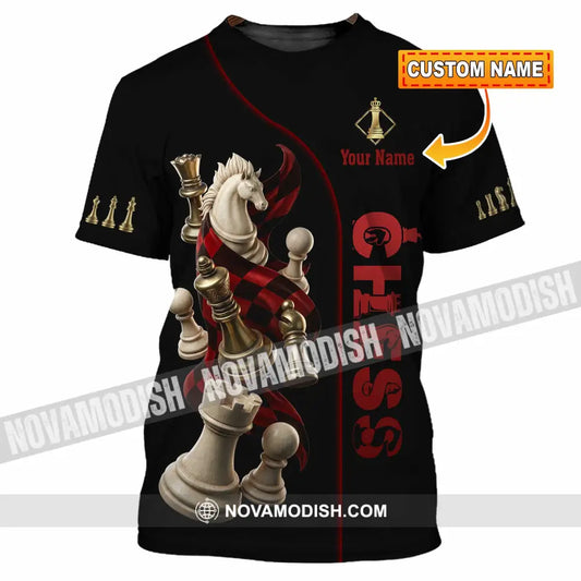 Unisex Shirt - Custom Chess 3D Shirt T-shirt