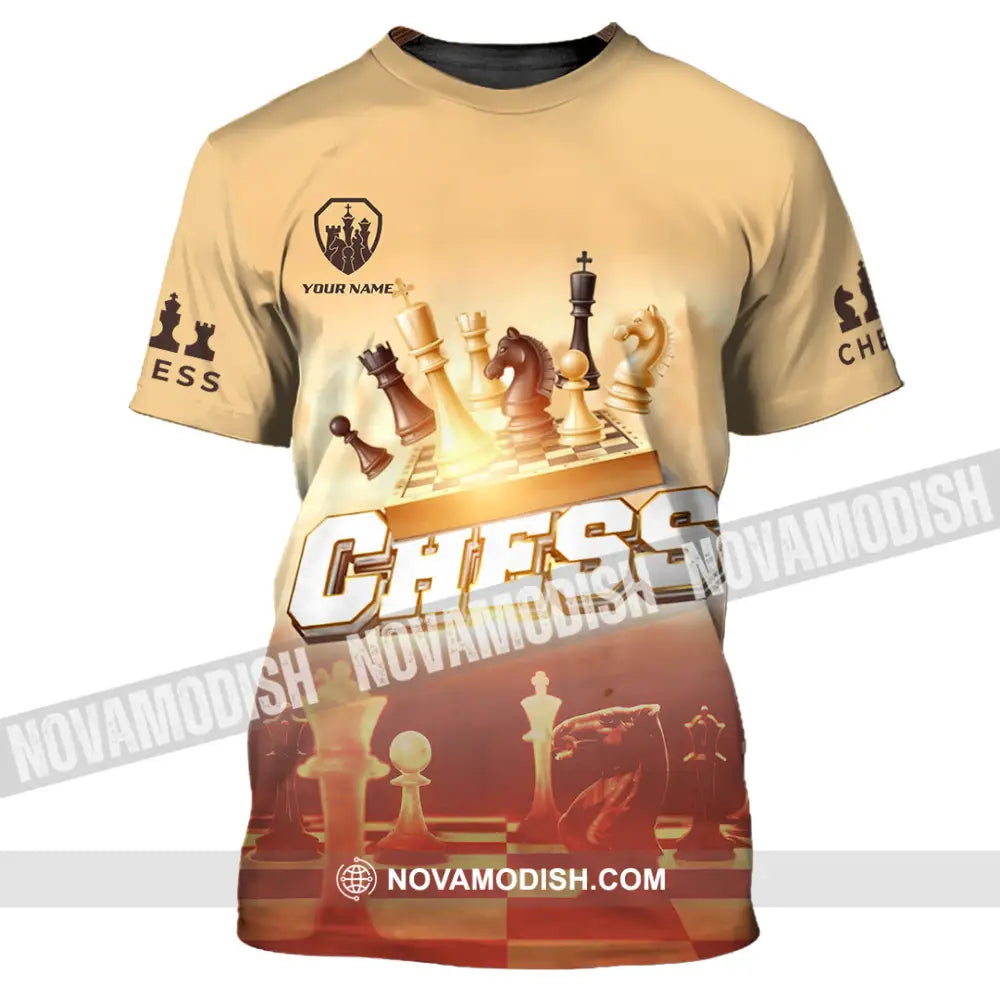 Unisex Shirt - Custom Chess 3D Shirt - T-Shirt / S - T-shirt