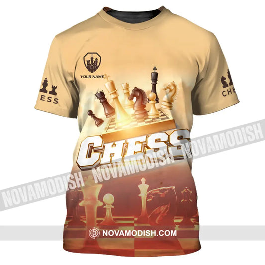 Unisex Shirt - Custom Chess 3D Shirt - T-Shirt / S - T-shirt