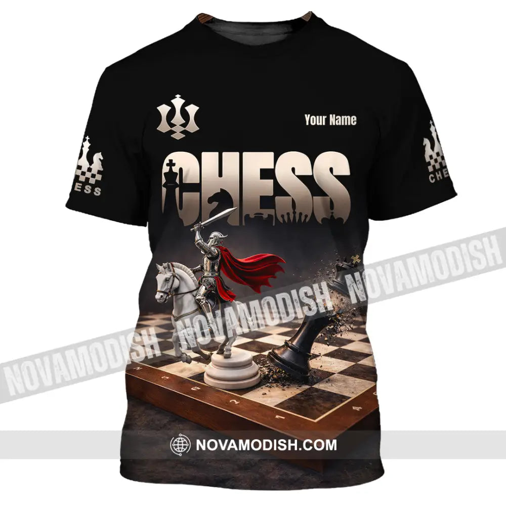 Unisex Shirt - Custom Chess 3D Shirt T-Shirt / S T-shirt