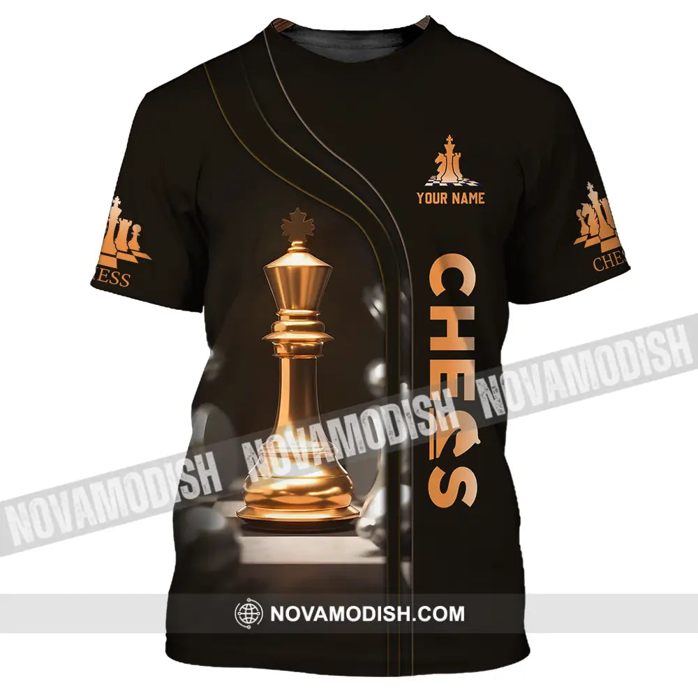 Unisex Shirt - Custom Chess 3D Shirt T-Shirt / S T-shirt