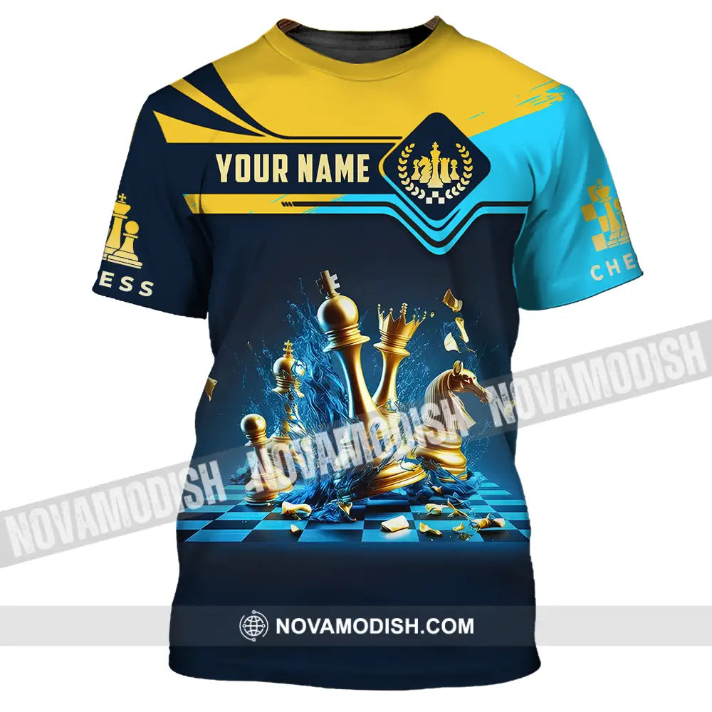 Unisex Shirt - Custom Chess 3D Shirt T-Shirt / S T-shirt