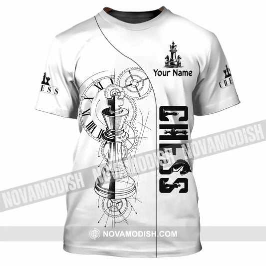 Unisex Shirt - Custom Chess 3D Shirt T-Shirt / S T-shirt