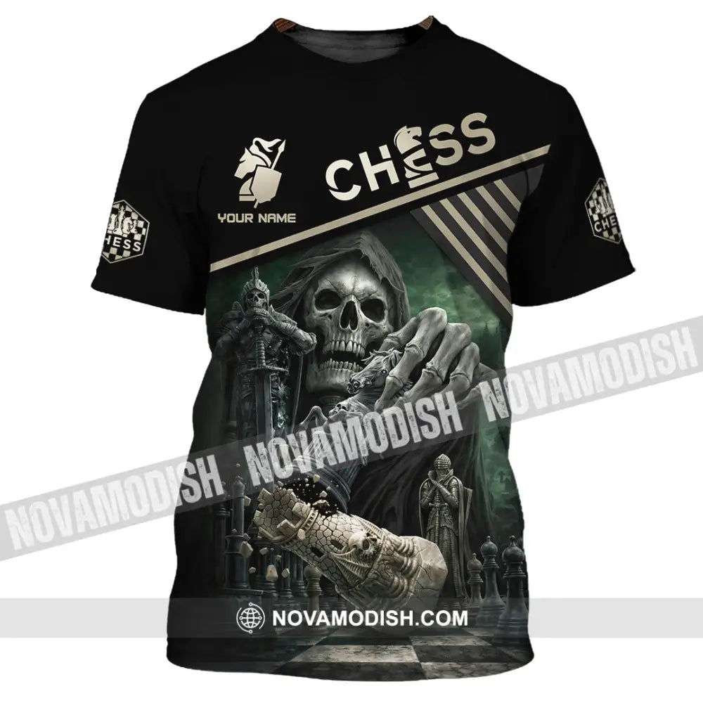 Unisex Shirt - Custom Chess 3D Shirt T-Shirt / S T-shirt