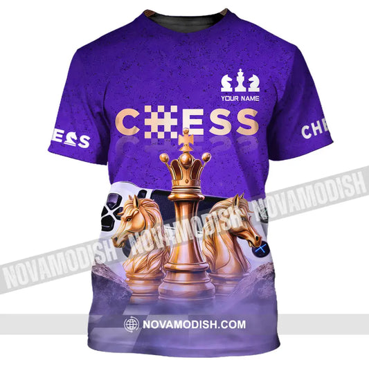 Unisex Shirt - Custom Chess 3D Shirt - T-Shirt / S - T-shirt