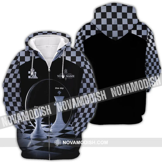 Unisex Shirt - Custom Chess 3D Shirt Zipper Hoodie / S T-shirt