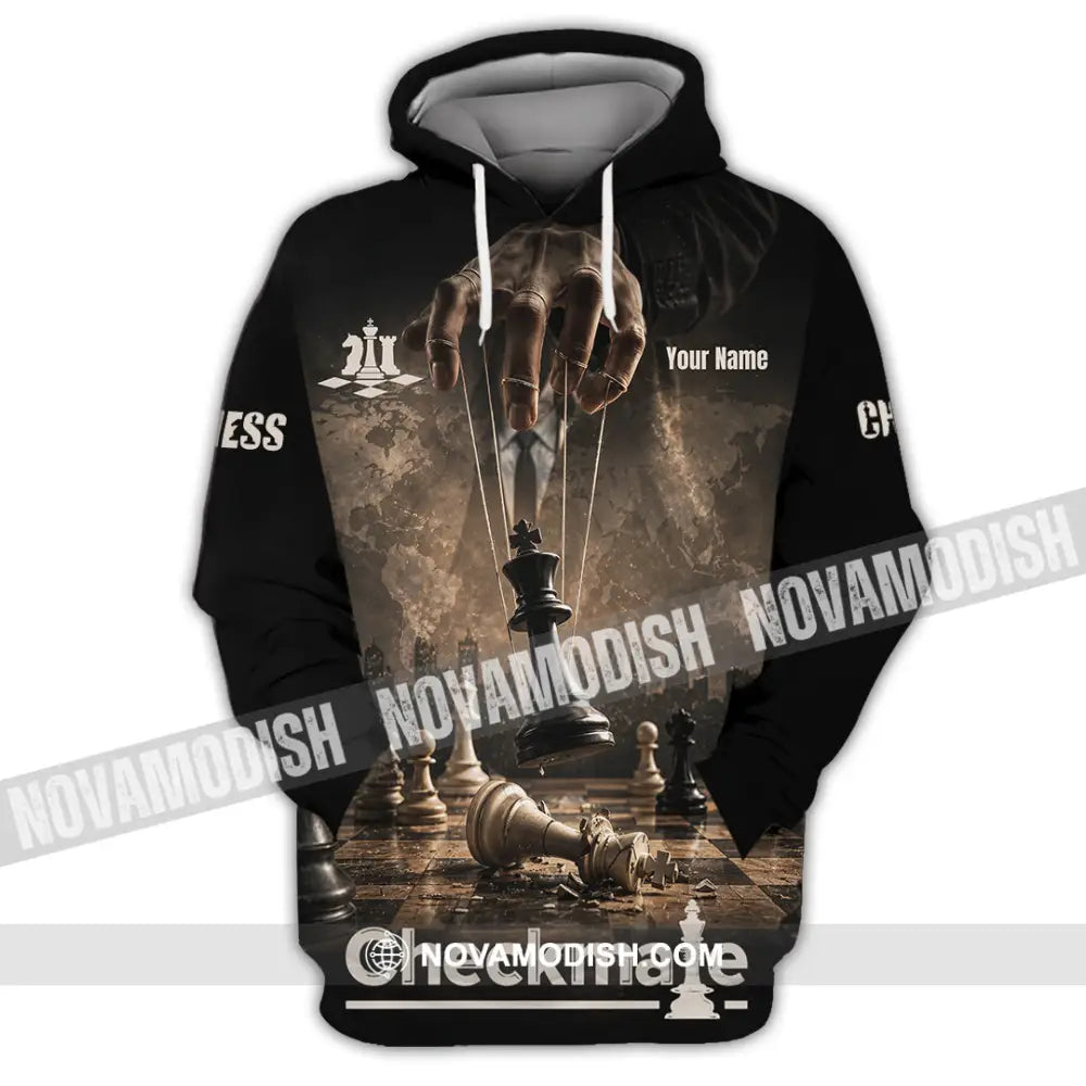 Unisex Shirt - Custom Chess Checkmate Shirt - Hoodie / S - T-shirt