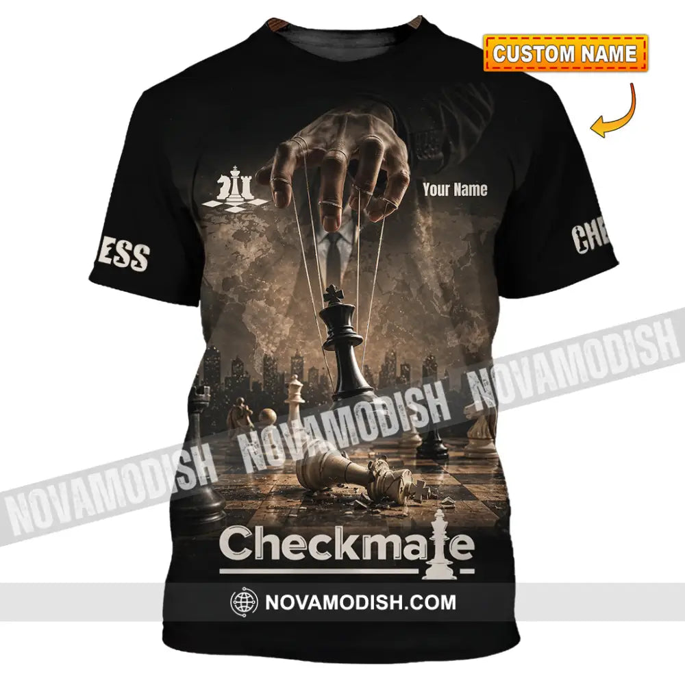 Unisex Shirt - Custom Chess Checkmate Shirt - T-shirt