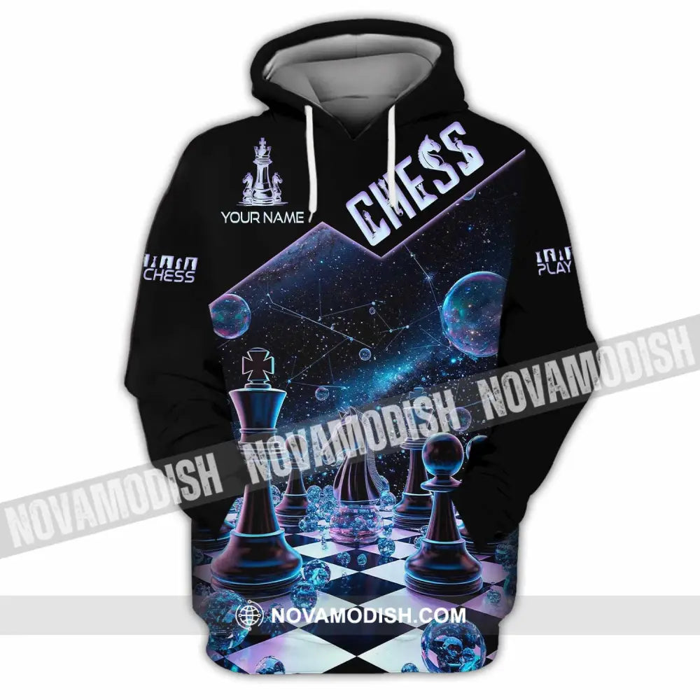 Unisex Shirt - Custom Chess Galaxy Sport Shirt Hoodie / S T-shirt