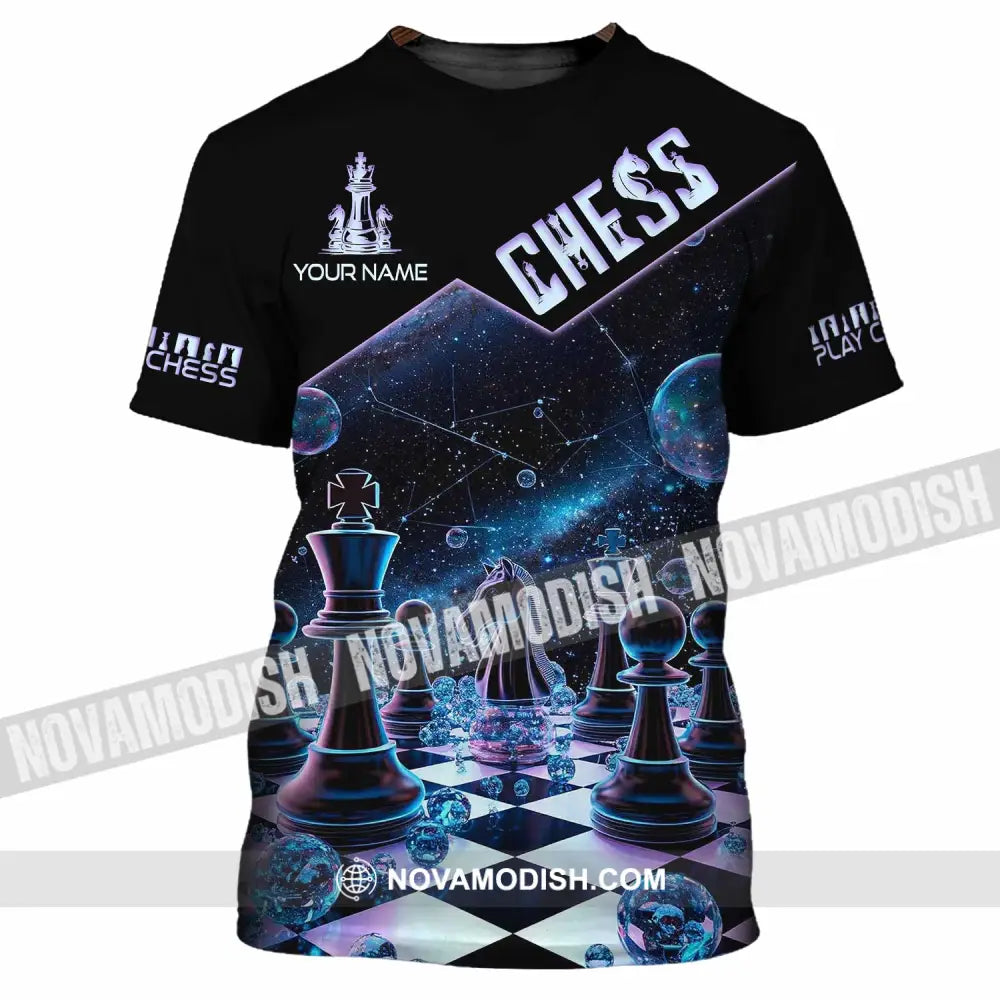 Unisex Shirt - Custom Chess Galaxy Sport Shirt T-Shirt / S T-shirt