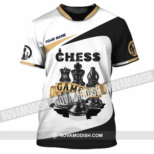 Unisex Shirt - Custom Chess Game On Shirt T-Shirt / S T-shirt