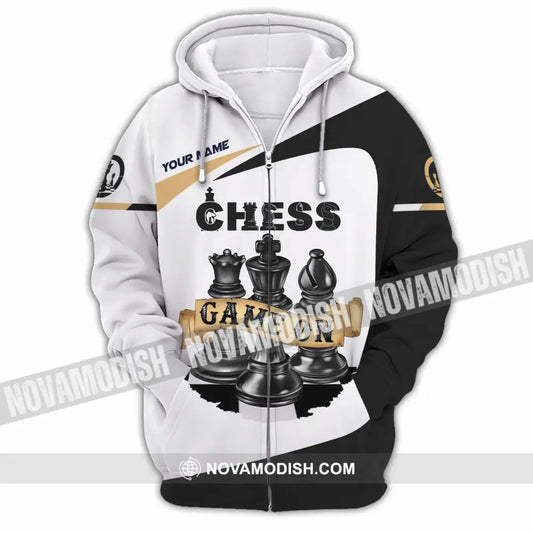 Unisex Shirt - Custom Chess Game On Shirt Zipper Hoodie / S T-shirt