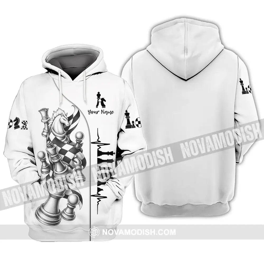 Unisex Shirt - Custom Chess Shirt - Hoodie / S - T-shirt