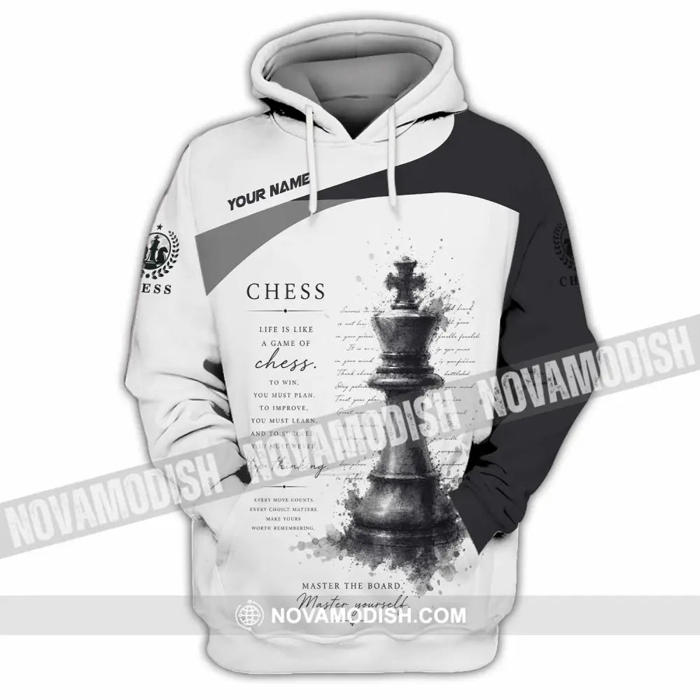 Unisex Shirt - Custom Chess Shirt - Hoodie / S - T-shirt