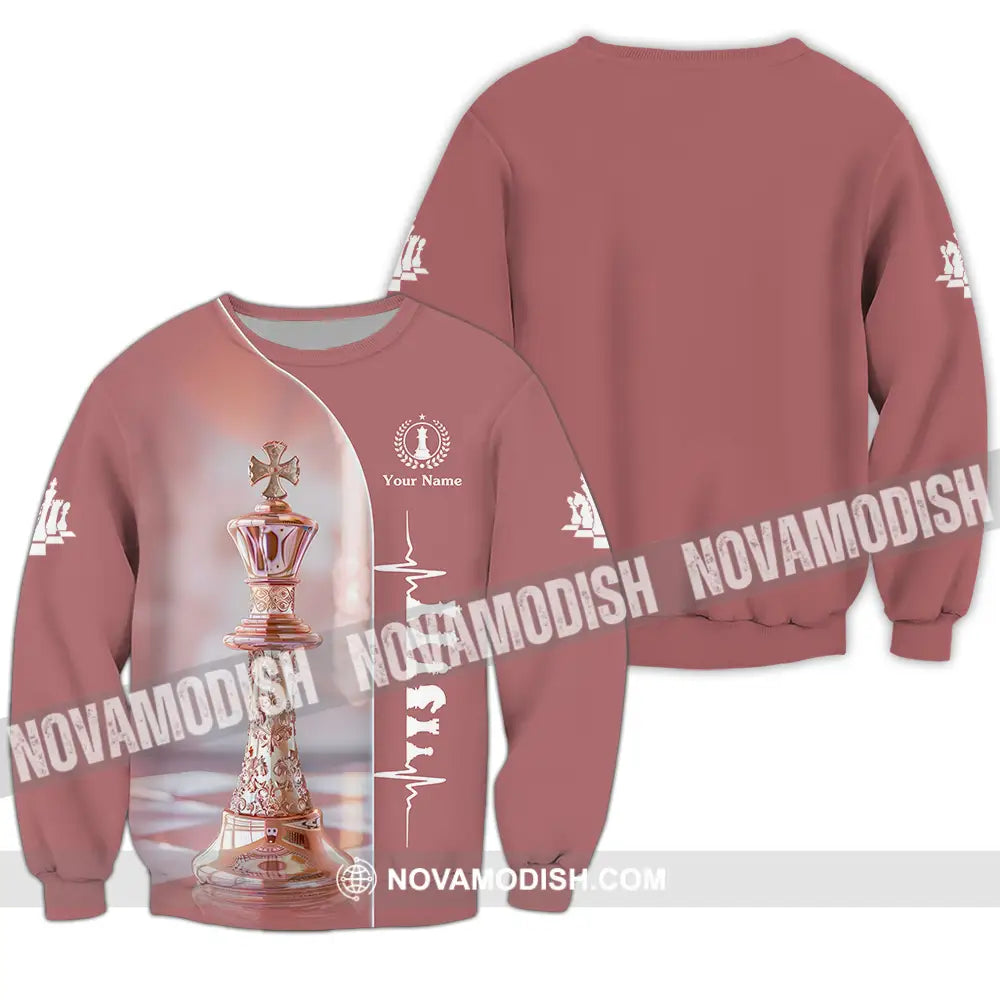 Unisex Shirt - Custom Chess Shirt Long Sleeve / S T-shirt